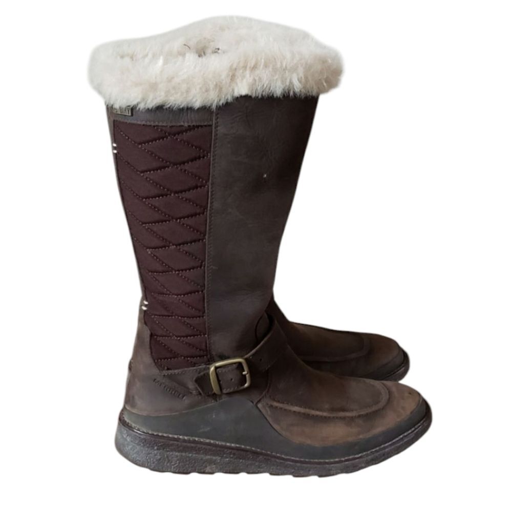 Merrell Women's Tremblant Ezra Tall Polar Leather Boot in Espresso Size …